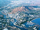 Aerial view of Townsville