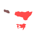 Black mamba distribution map for superimposition