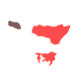 Africa location map black mamba distribution.svg