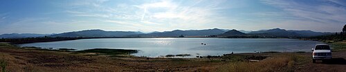 A panorama of Agate Lake