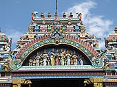 Detail of the Meenakshi Temple