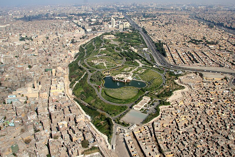 File:Al Azhar park Egpyt.jpg