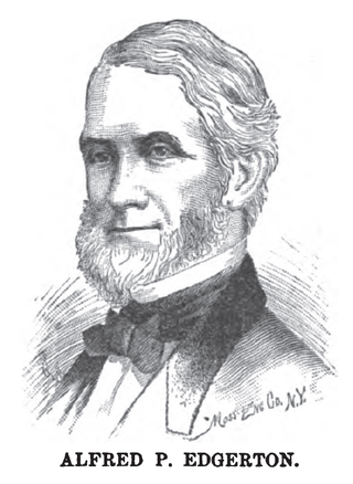 <span class="mw-page-title-main">Alfred Peck Edgerton</span> American politician