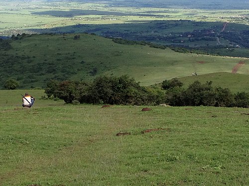 Meditating in the Hills