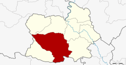 District location in Chai Nat province