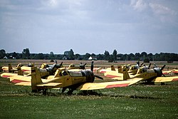 Discarded PZL M-18A of Agricultural Flight, 1992