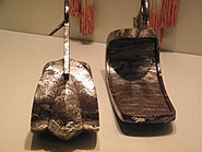 Antique Japanese (samurai) abumi (stirrups) 1