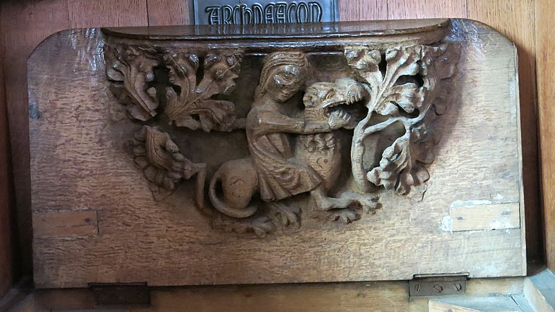 File:Archdeacon of Nottingham's misericord.jpg