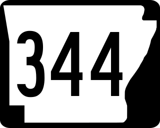 <span class="mw-page-title-main">Arkansas Highway 344 (1973–1978)</span> Former state highway in Arkansas, United States