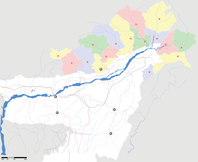 Location map India Arunachal Pradesh