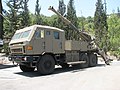 ATMOS 2000 israelí, obús montado en un camión.