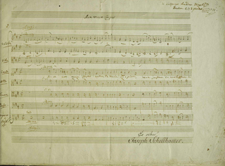 <i>Ave verum corpus</i> (Mozart) Choral work by Wolfgang Amadeus Mozart