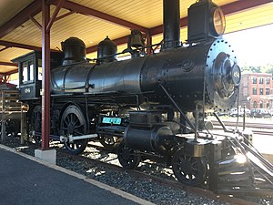 Паровоз изготовленный в 1892 году для Boston and Maine Railroadpx