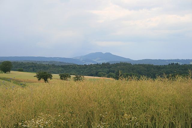 View of the Lägern from Bözberg
