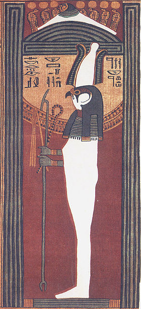 Osiris met kromstaf