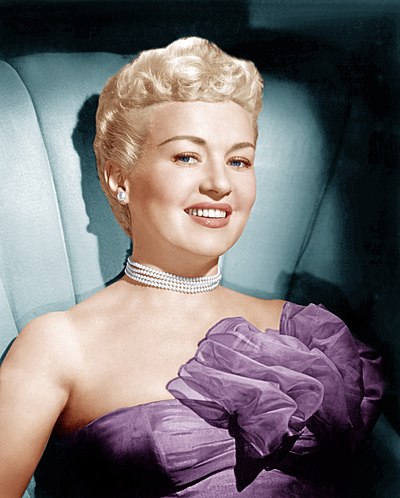 Betty Grable Net Worth, Biography, Age and more
