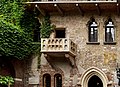 Julijin balkon, vila Capuleti u Veroni.