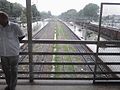 Thumbnail for File:Barabanki Jn Railway Station Inside View - Lucknow side Tracks.jpg