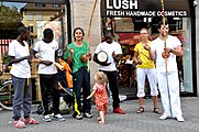 Deutsch: Straßenmusik, 40. Musikfestival Bardentreffen 2015 in Nürnberg / Deutschland English: Buskers / street artists,40th music festival 'Bardentreffen' 2015 at Nuremberg, Germany Festivalsommer This photo was created with the support of donations to Wikimedia Deutschland in the context of the CPB project "Festival Summer". Deutsch ∙ English ∙ español ∙ français ∙ italiano ∙ português ∙ sicilianu ∙ svenska ∙ Türkçe ∙ беларуская (тарашкевіца) ∙ македонски ∙ українська ∙ +/−