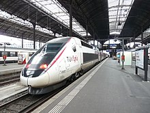 TGV POS at Basel SBB railway station