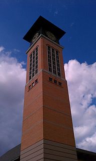 Beckering Family Carillon Tower Bell instrument in Grand Rapids, Michigan, US