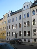 Apartment building in closed development