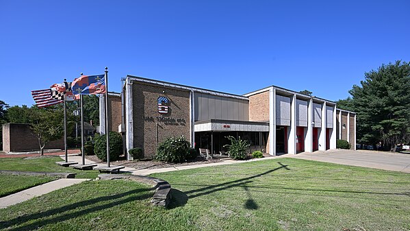 Bethesda Fire Department number 6: building, Bethesda, MD