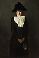«Портрет молодої жінки з трояндою» (1892)
