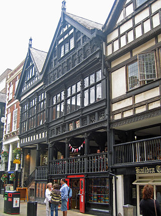 <span class="mw-page-title-main">Bishop Lloyd's House</span> Historic site in Cheshire, England