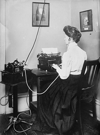 <span class="mw-page-title-main">Dictaphone</span> American producer of dictation machines