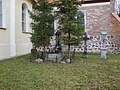 English: Old graves on church yard in Bobowo, Poland Polski: groby na terenie przykościelnym w Bobowie, woj. pomorskie