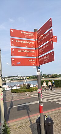 Miniatuur voor Bestand:Bonn rhein fingerpost.jpg