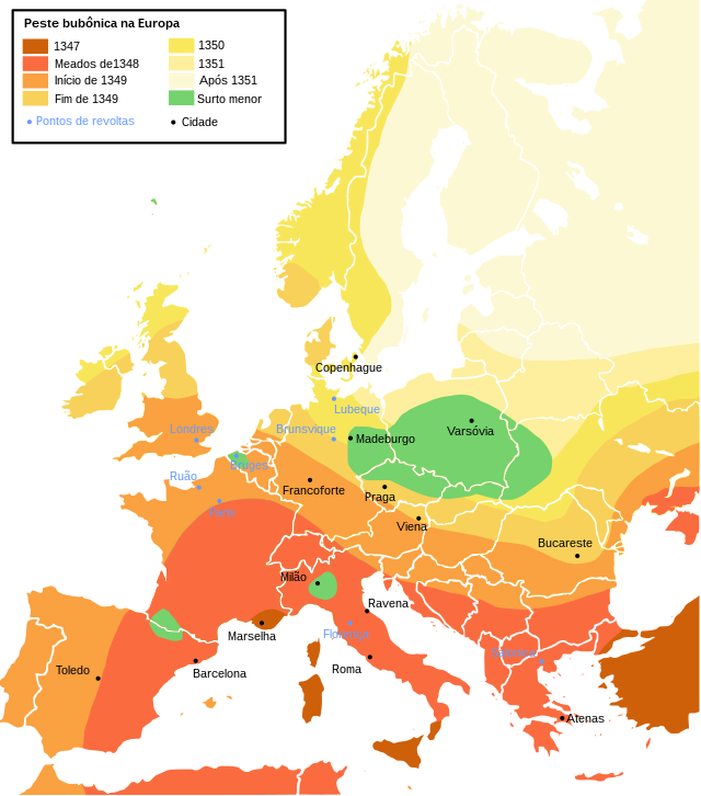 Mapa de Portugal e Espanha: 3000 AC até hoje