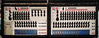 Buchla 123 Sequential Voltage Source (8-step), 147 Sequential Voltage Source (16-step x 3-layer), unknown 8-Touch-Controlled Voltate Sources, unknown, 114 10-Touch-Controlled Voltage Sources - Buchla 100 at NYU.jpg