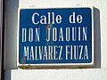 Don Joaquín Málvarez Fiuza Calle