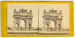 Calzolari, Icilio (1833-1906) - Milano - Arco della Pace - datata 1869.jpg