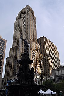 Carew Tower 49-story Art Deco building in Cincinnati