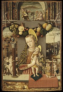 "מדונה עם ילד", סביב 1460, ורונה