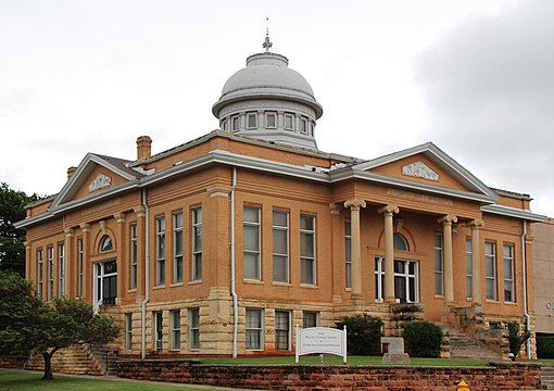 Carnegie Library, built in 1901 in Guthrie, Oklahoma