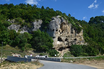 The "cave" monasteries at İnceğiz