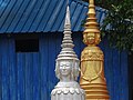 Cemetery at Wat Maha Leap Temple - Near Kampong Cham - Cambodia - 04 (48362780542).jpg