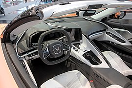 Chevrolet Corvette C8 convertibles - dashboard