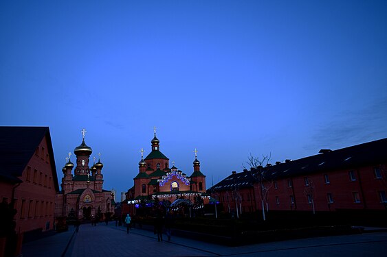 Holy Protection of Theotokos Goloseevsky Monastery in the Christmas