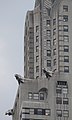 Koristeelliset gargoyles Chrysler Buildingista, New Yorkista
