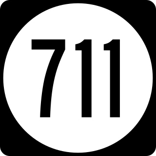 <span class="mw-page-title-main">Virginia State Route 711</span> Secondary route designation
