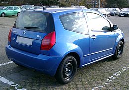 Citroen C2 arrière 20071109.jpg