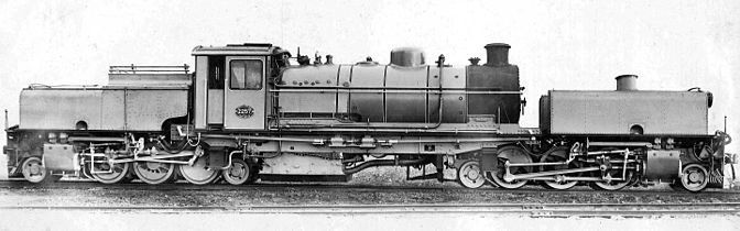 No. 2257 in factory grey livery, c. 1929