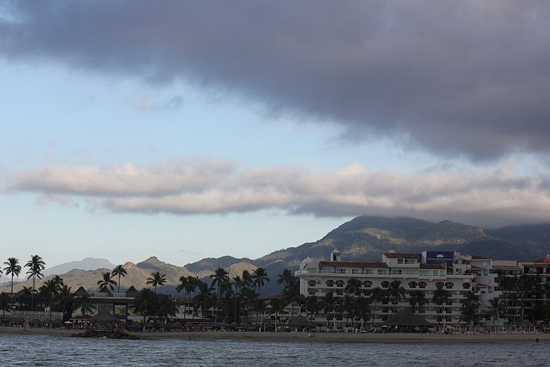 File:Cloudy over the Sierra Madres, and the Crown Paradise Hotels (32651972311).jpg