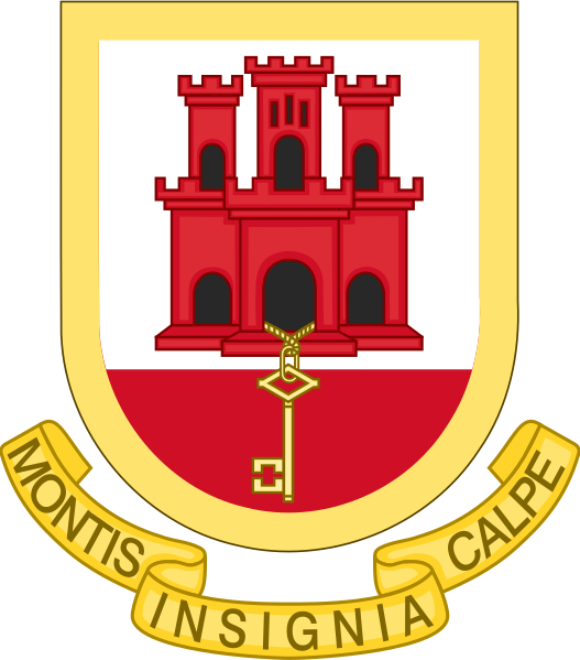 File:Coat of Arms of Gibraltar.svg