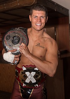 An image of the ROH World Championshipอาโอเอช เวิลด์ แชมเปียนชิพ.